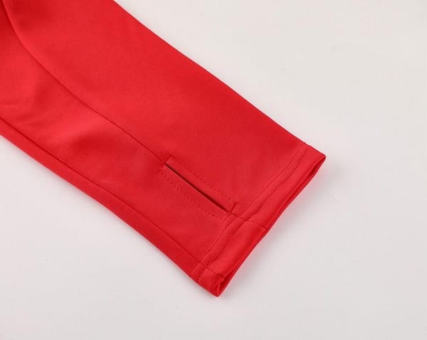 2024 Adidas Red Half Zipper Jacket+Long Pants - Image 9
