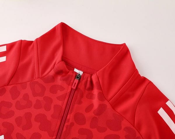 2024 Adidas Red Half Zipper Jacket+Long Pants - Image 11