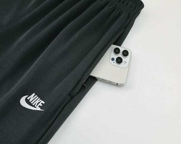 2024 NIKE Black/Grey Full Zipper Jacket +Long Pants - Image 3