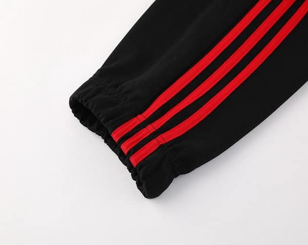24/25 Manchester United Black Hoodie Jacket +Long Pants - Image 2