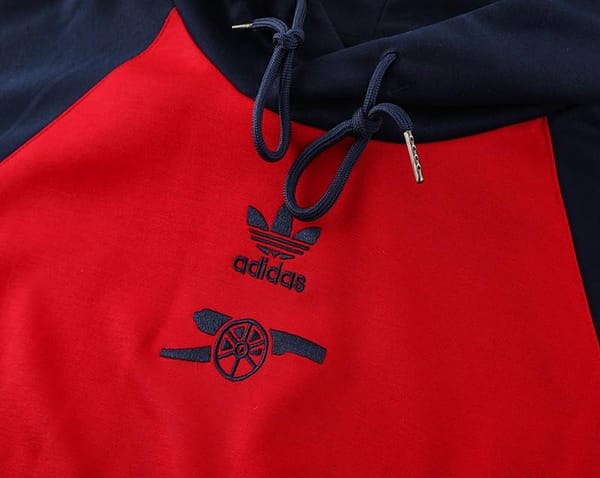 24/25 Arsenal Red/Navy Hoodie Jacket +Long Pants - Image 11