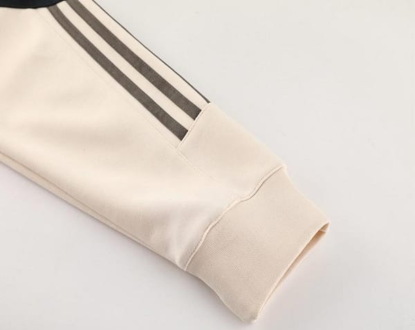 24/25 Real Madrid Light Yellow Hoodie Jacket +Long Pants - Image 9