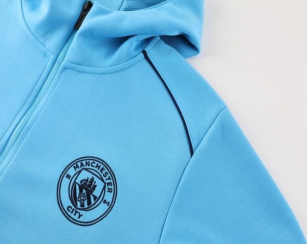 24/25 Manchester United Skyblue Full Zipper Jacket +Long Pants - Image 10