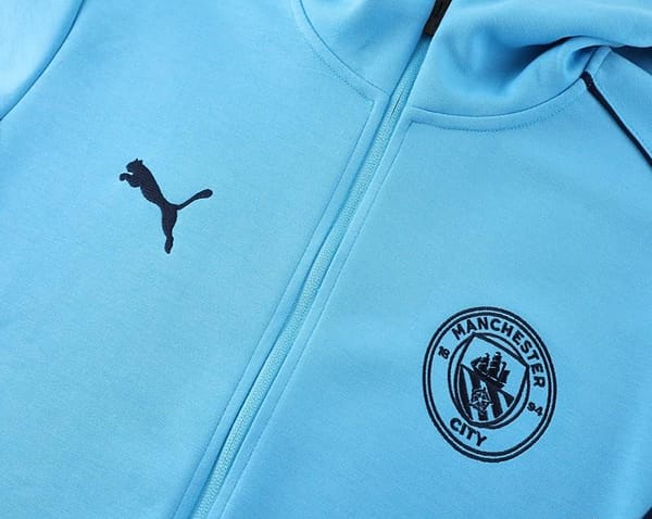 24/25 Manchester United Skyblue Full Zipper Jacket +Long Pants - Image 11
