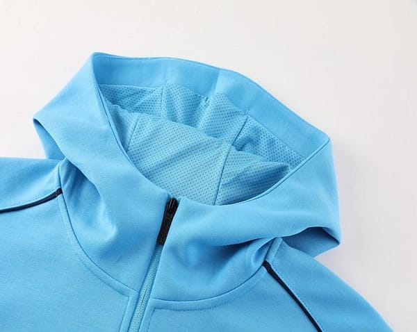 24/25 Manchester United Skyblue Full Zipper Jacket +Long Pants - Image 12