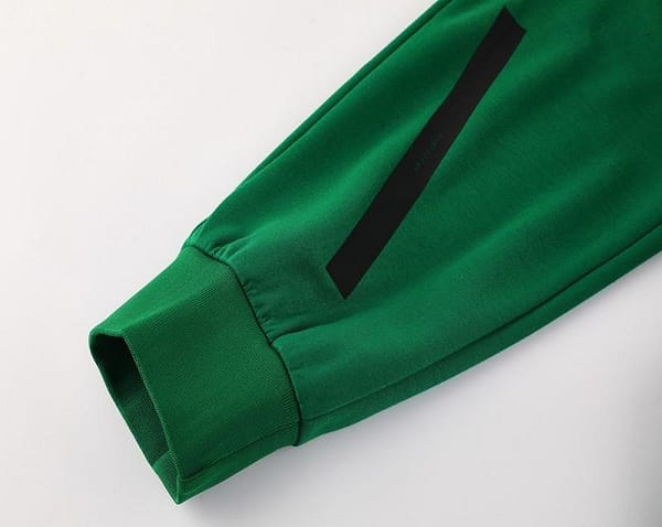 2024 Adidas Green Hoodie Full Zipper Jacket +Long Pants - Image 2