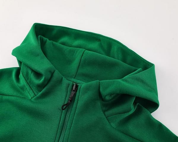 2024 Adidas Green Hoodie Full Zipper Jacket +Long Pants - Image 11