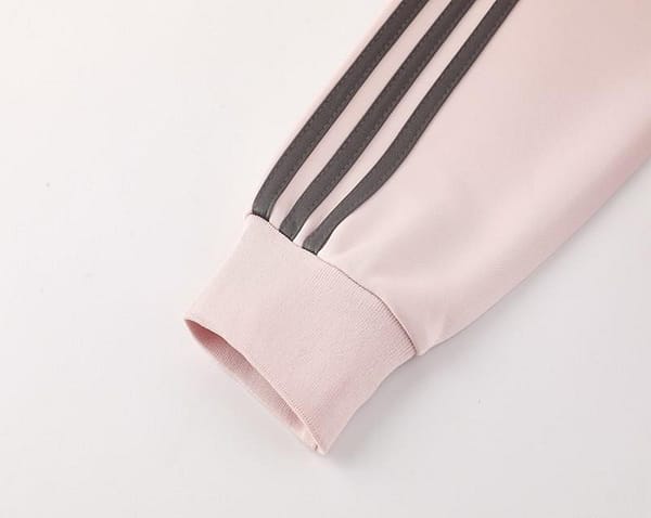 24/25 Real Madrid Light Pink Full Zipper Jacket +Long Pants - Image 8
