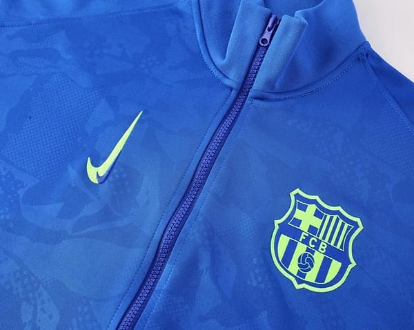 24/25 Barcelona Blue Full Zipper Jacket +Long Pants - Image 9