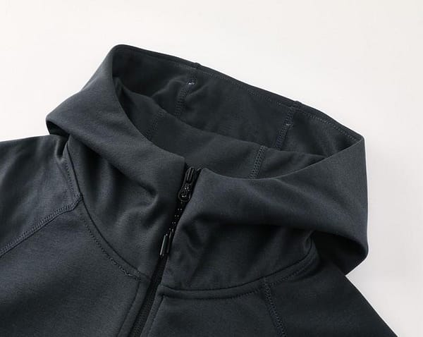 2024 Nike Grey/Black Full Zipper Jacket +Long Pants - Image 11