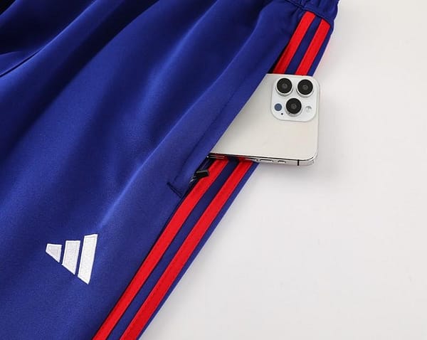 24/25 Arsenal Blue Full Zipper Jacket +Long Pants - Image 3