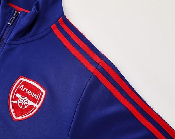 24/25 Arsenal Blue Full Zipper Jacket +Long Pants - Image 9