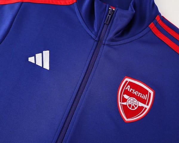 24/25 Arsenal Blue Full Zipper Jacket +Long Pants - Image 10