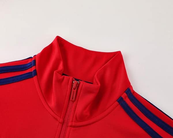 24/25 Arsenal Red Full Zipper Jacket +Long Pants - Image 11