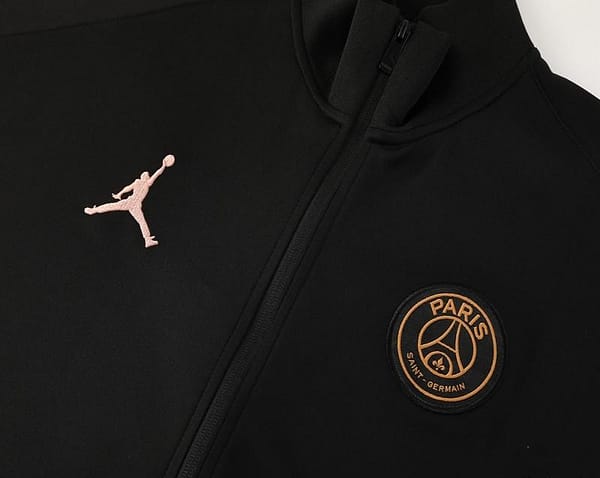 24/25 PSG Black Full Zipper Jacket +Long Pants - Image 9
