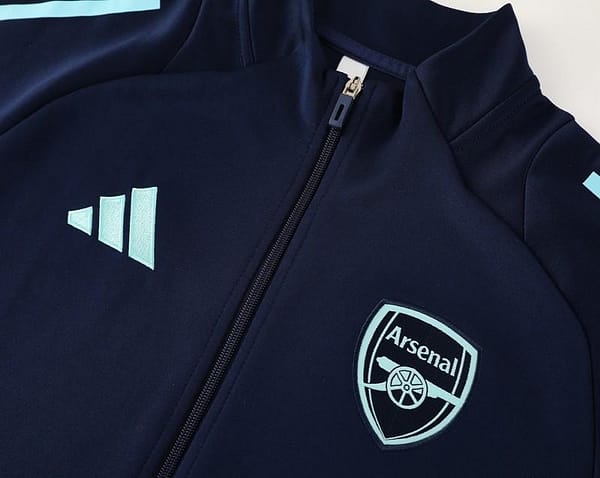 24/25 Arsenal Navy Full Zipper Jacket +Long Pants - Image 10