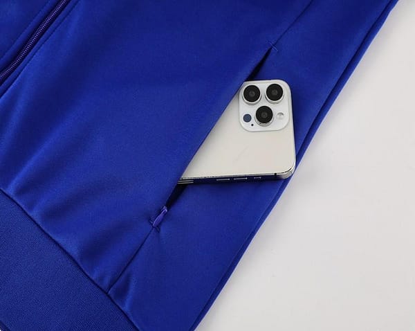 24/25 Manchester United Blue Full Zipper Jacket +Long Pants - Image 7