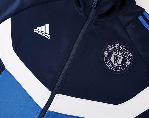 24/25 Manchester United Navy/Blue Full Zipper Jacket +Long Pants - Image 11