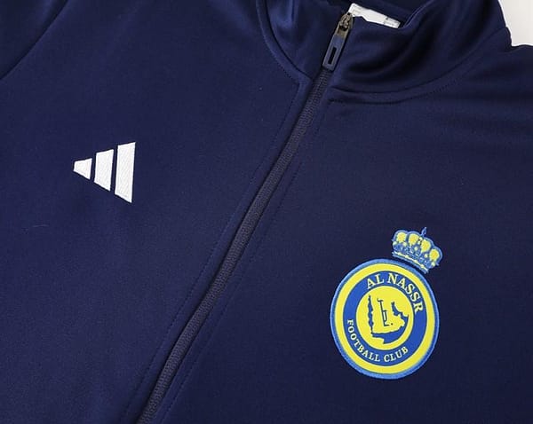 24/25 Al Nassr Navy Full Zipper Jacket +Long Pants - Image 9
