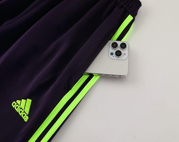 24/25 Bayern Munich Grey/Black Full Zipper Jacket +Long Pants - Image 4