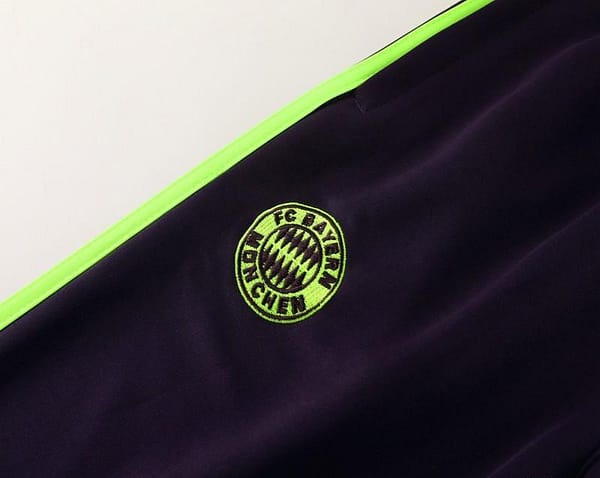 24/25 Bayern Munich Grey/Black Full Zipper Jacket +Long Pants - Image 5