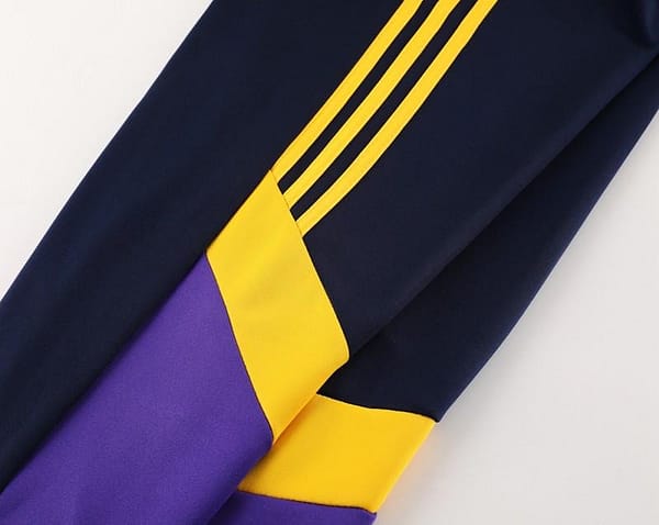 24/25 Real Madrid Black/Purple Full Zipper Jacket +Long Pants - Image 3