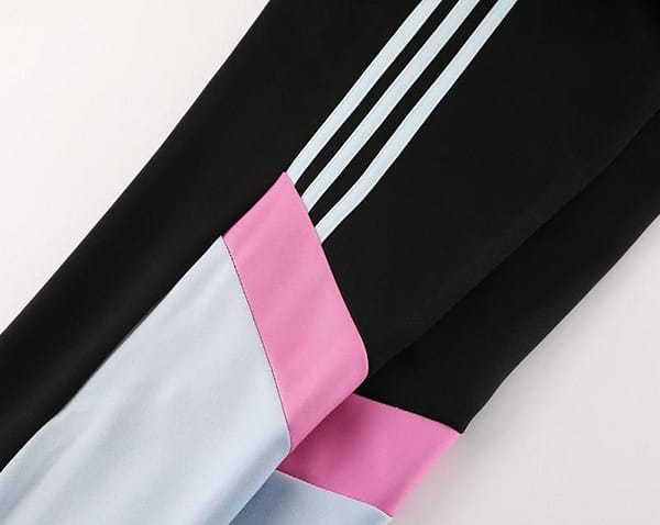 24/25 Juventus Light Blue/Black Full Zipper Jacket +Long Pants - Image 3
