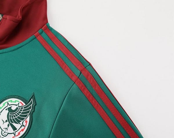 2024 Mexico Green Full Zipper Jacket +Long Pants - Image 11