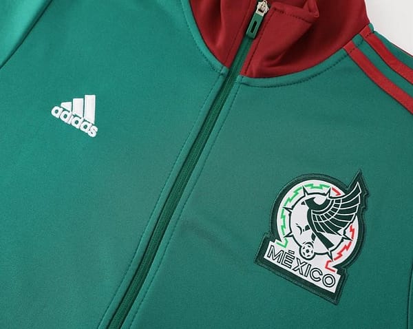 2024 Mexico Green Full Zipper Jacket +Long Pants - Image 12