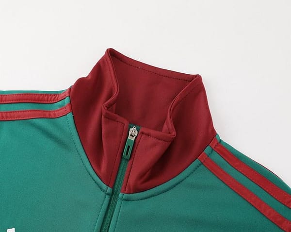 2024 Mexico Green Full Zipper Jacket +Long Pants - Image 13