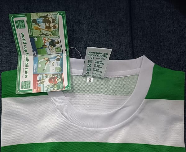 Retro 66/67 Celtic Home Jersey - Image 5