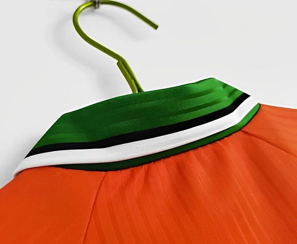 Retro 1997 Ireland Away Orange Jersey - Image 5