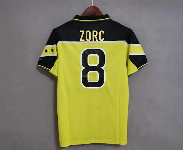 Retro 96/97 Borussia Dortmund Third Jersey - Image 2