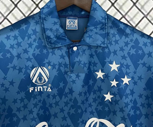 Retro 93/94 Cruzeiro Home Jersey - Image 4