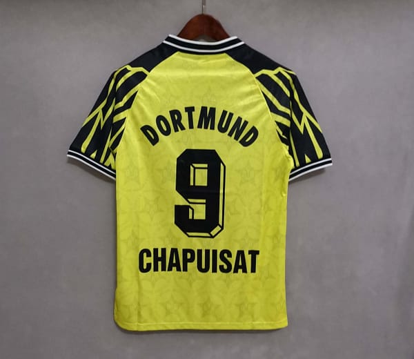 Retro 94/95 Borussia Dortmund Home Yellow Jersey - Image 8