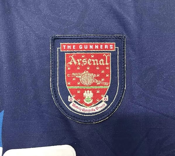 Retro 95/96 Arsenal Away Long Sleeve Jersey - Image 11