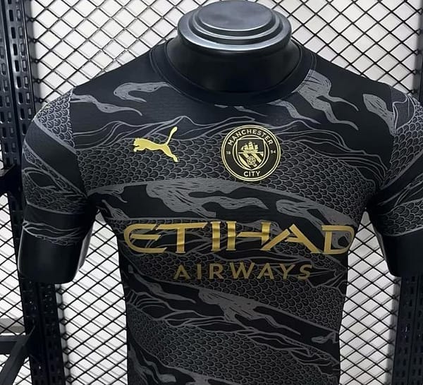 Player Version 24/25 Manchester City Black Dragon Special Jersey - Image 3