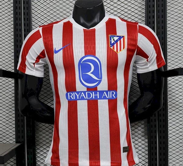 2025/26 Player Version Atletico Madrid Home Jersey