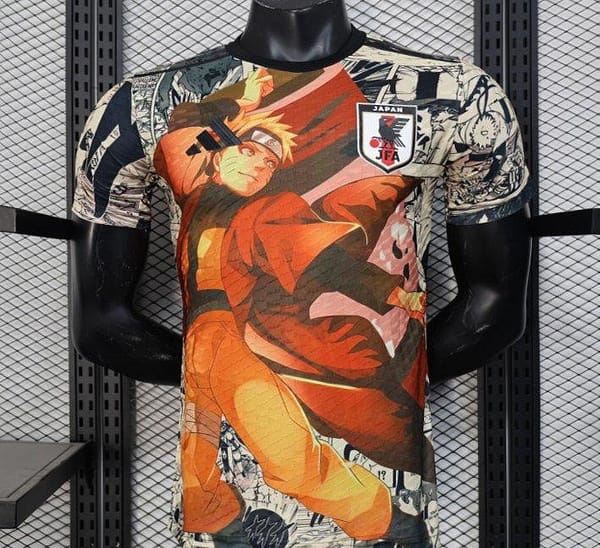 Player Version 2025 Japan Multi-Color with Naruto Anime Character Jersey