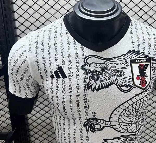 Player Version 2024 Japan White Dragon Concept Jersey - Image 9