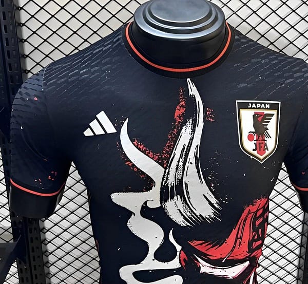 Player Version 2024 Japan Black/Red Graffiti Edition Jersey - Image 3