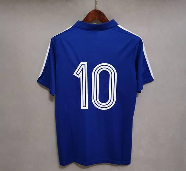 Retro 1984 France Home Soccer Jersey - Image 10