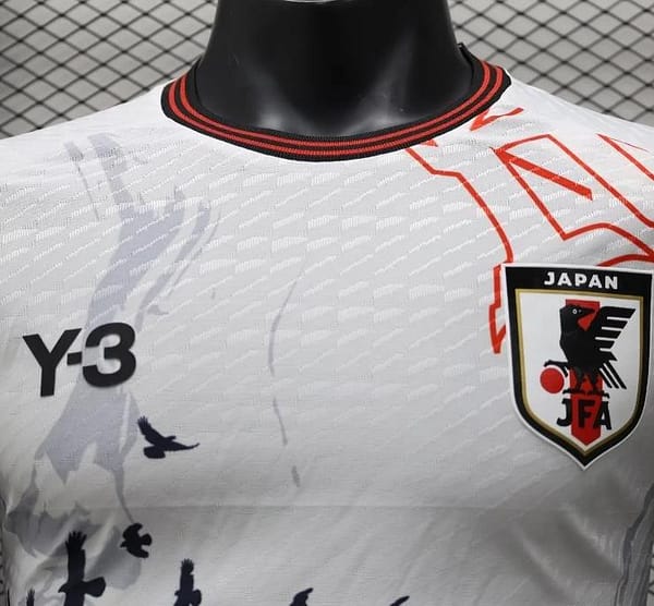 Player Version 2024 Japan White Japanese Samurai Jersey - Image 3
