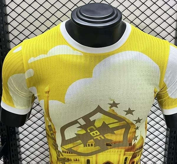 Player Version 2024 Brazil Yellow Special Jersey - Image 3