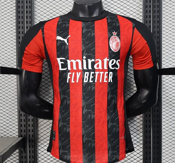 Player Version 25/26 AC Milan Home Jersey