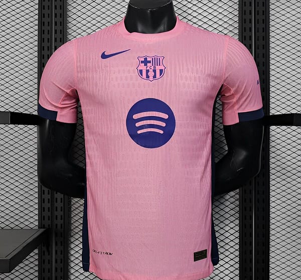 Player Version 25/26 FC Barcelona 125Th Anniversary Special Pink with Spotify Sponsor Jersey
