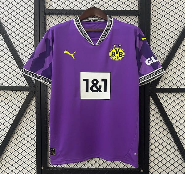 24/25 Borussia Dortmund Purple Goalkeeper Jersey