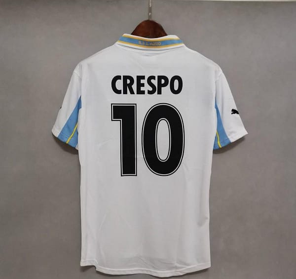 Retro 00-01 Lazio Away Jersey - Image 8