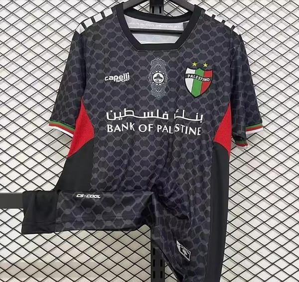 24/25 CD Palestino Away Black Jersey - Image 3