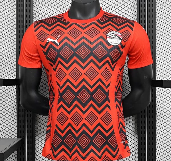 2024 Player Version Egypt Training Red Jersey